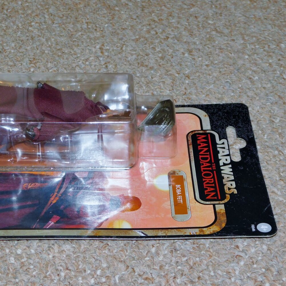 Hasbro Star Wars Mandalorian 6" Black Series Credit Collection Boba Fett MOC New - Picture 6 of 11